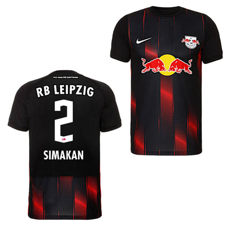 Mohamed Simakan RB Leipzig 2 Jersey - Kit Captain
