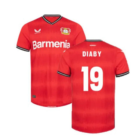 Moussa Diaby Bayern Leverkusen 19 Jersey - Kit Captain