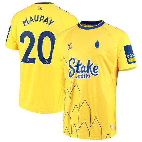 Neal Maupay Everton 20 Jersey - Kit Captain