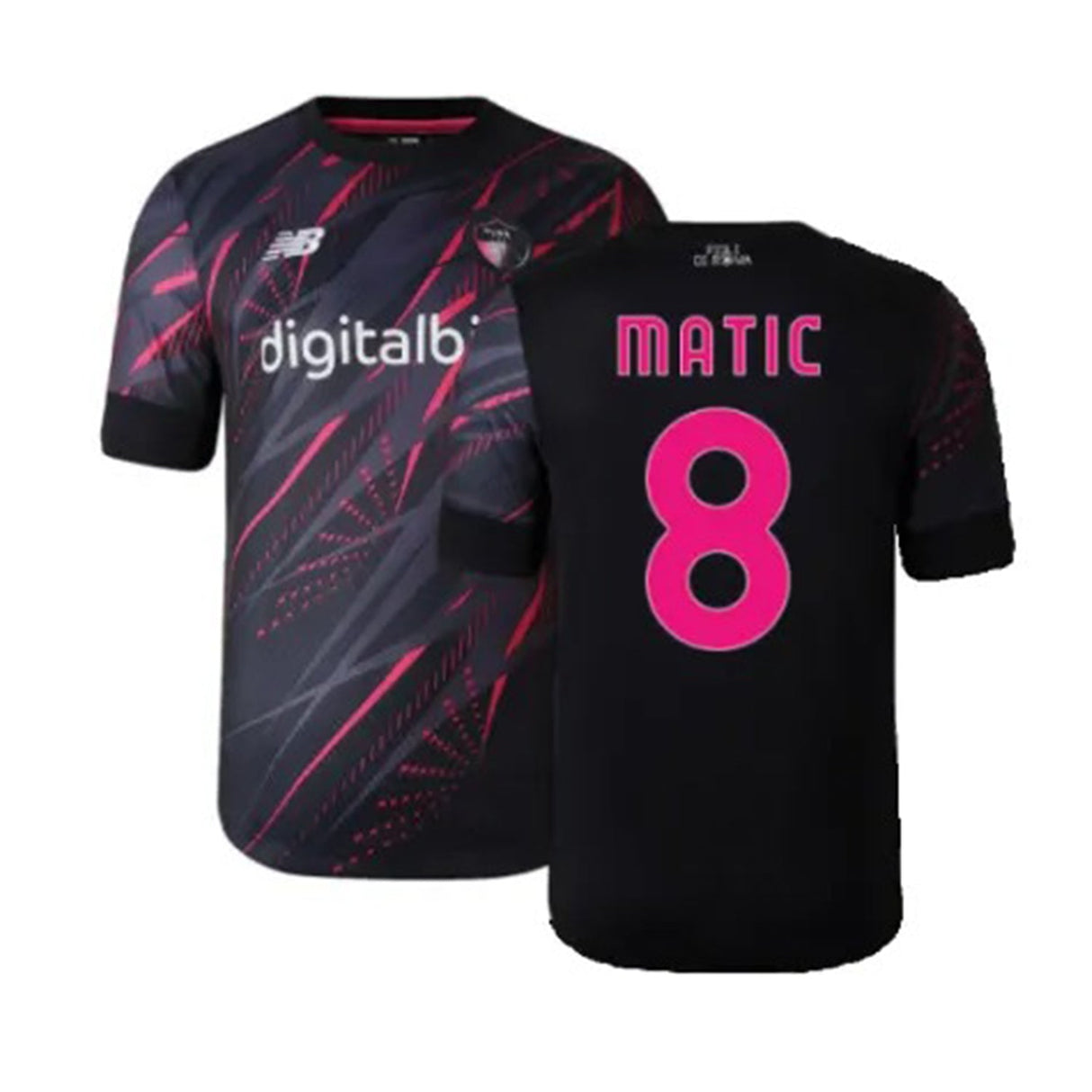 Nemanja Matić Roma 8 Jersey - Kit Captain