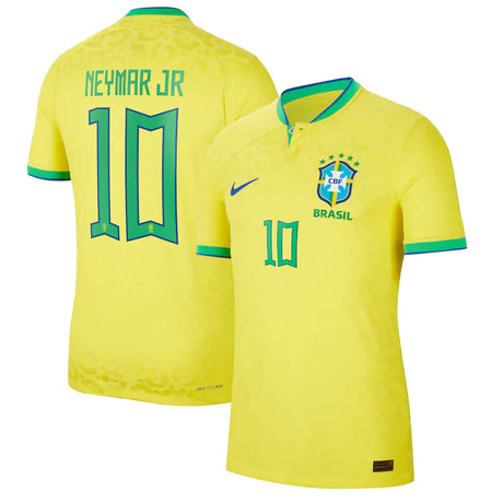 Neymar Jr Brazil 10 FIFA World Cup Jersey - Kit Captain