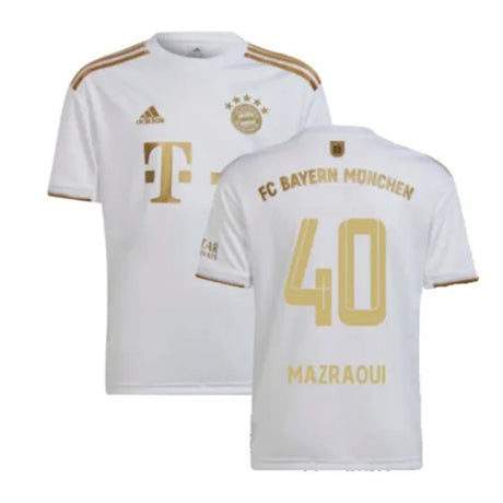 Noussair Mazraoui Bayern Munich 40 Jersey - Kit Captain