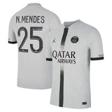 Nuno Mendes PSG 25 Jersey - Kit Captain