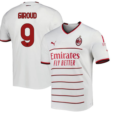Olivier Giroud AC Milan 9 Jersey - Kit Captain