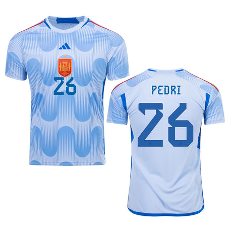Pedri Spain 26 FIFA World Cup Jersey - Kit Captain