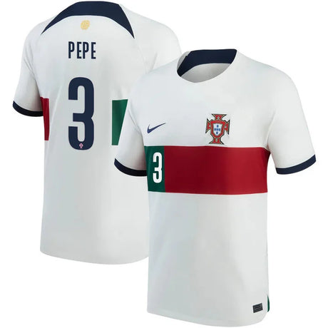 Pepe Portugal 3 FIFA World Cup Jersey - Kit Captain