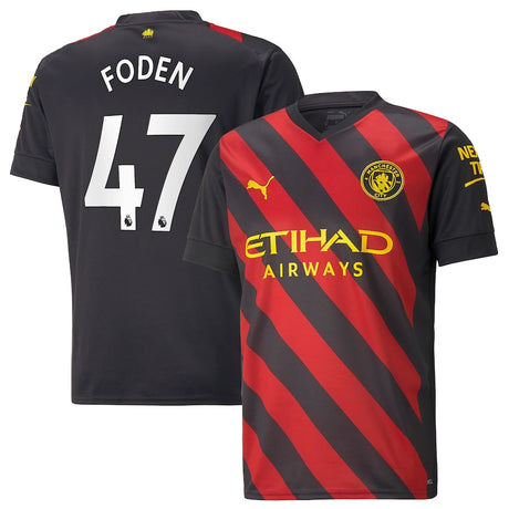 Phil Foden Manchester City 47 Jersey - Kit Captain