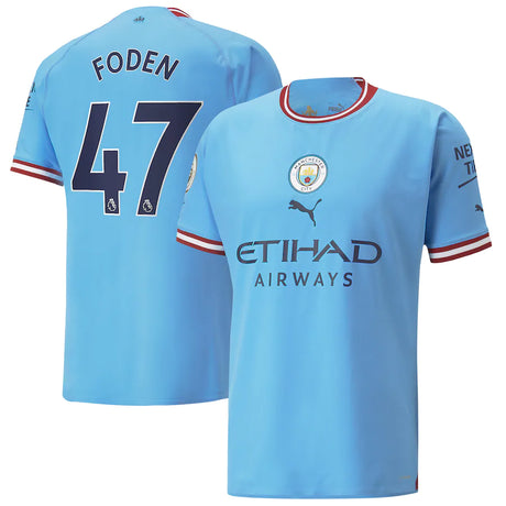 Phil Foden Manchester City 47 Jersey - Kit Captain