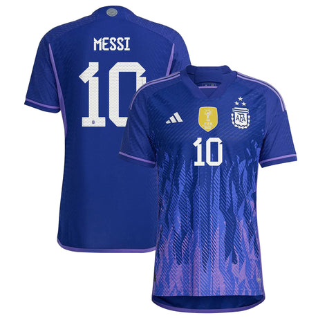 Messi Argentina 10 FIFA World Cup Jersey - Kit Captain