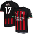 Rafael Leão AC Milan 17 Jersey - Kit Captain