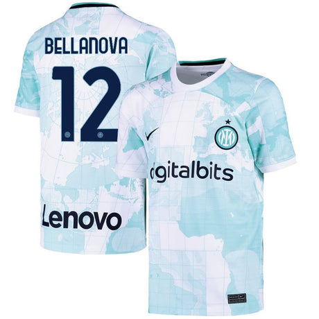 Raoul Bellanova Inter Milan 12 Jersey - Kit Captain