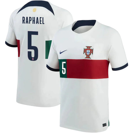 Raphael Guerreiro Portugal 5 FIFA World Cup Jersey - Kit Captain