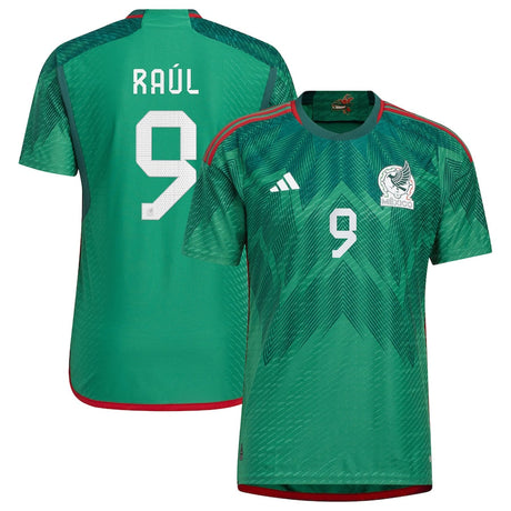 Raúl Jiménez Mexico 9 FIFA World Cup Jersey - Kit Captain