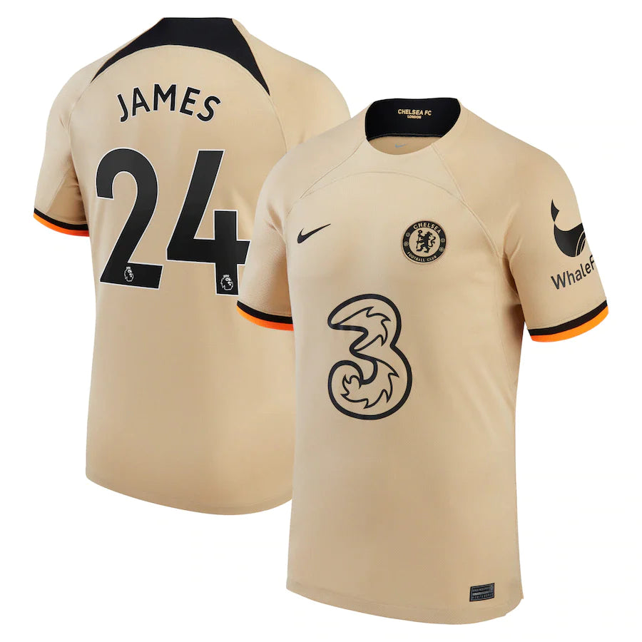 Reece James Chelsea 24 Jersey - Kit Captain