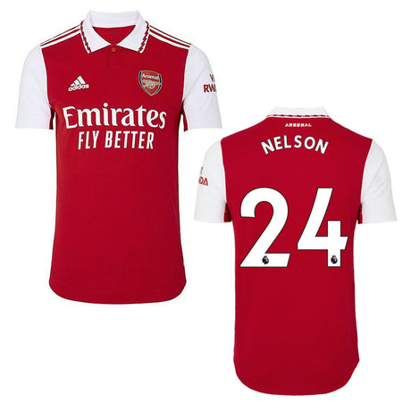 Reiss Nelson Arsenal 24 Jersey - Kit Captain