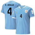 Ronald Araújo Uruguay 4 Fifa World Cup Jersey - Kit Captain