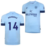 Saman Ghoddos Brentford 14 Jersey - Kit Captain