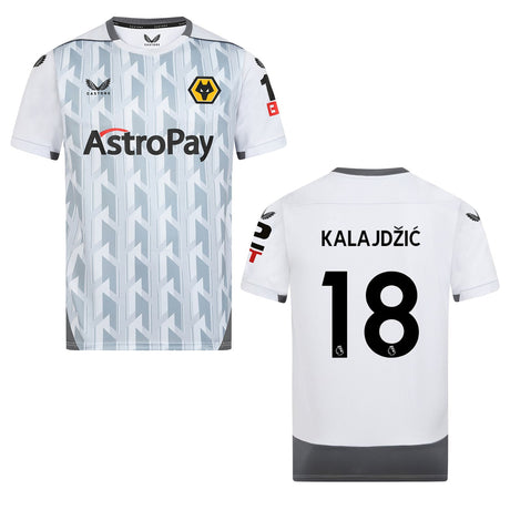 Sasa Kalajdzic Wolves 18 Jersey - Kit Captain