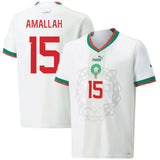 Selim Amallah Morocco 15 FIFA World Cup Jersey - Kit Captain