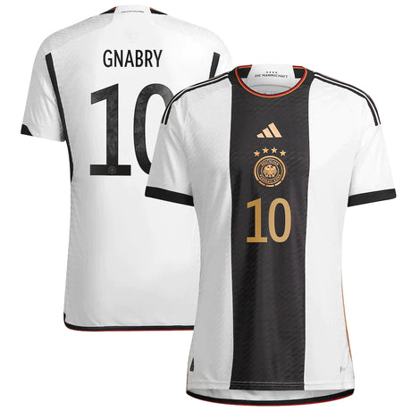 Serge Gnabry Germany 10 FIFA World Cup Jersey - Kit Captain