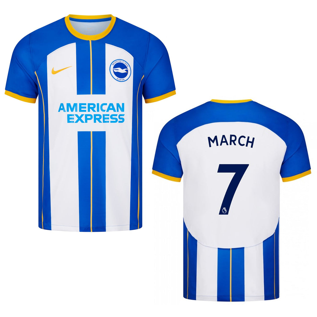 Solly March Brighton 7 Jersey - Kit Captain