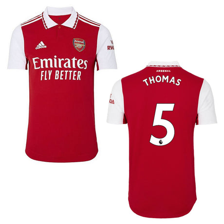 Thomas Partey Arsenal 5 Jersey - Kit Captain