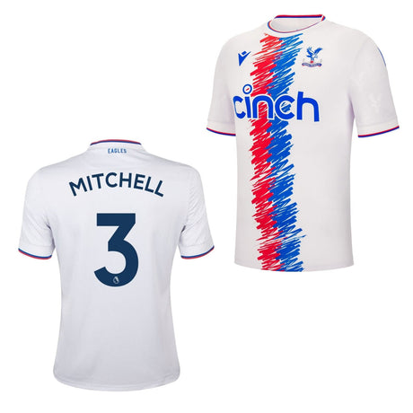 Tyrick Mitchell 3 Crystal Palace Jersey - Kit Captain
