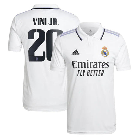 Vinicius Junior Real Madrid 20 Jersey - Kit Captain