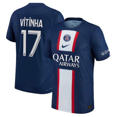 Vitinha 17 PSG Jersey - Kit Captain