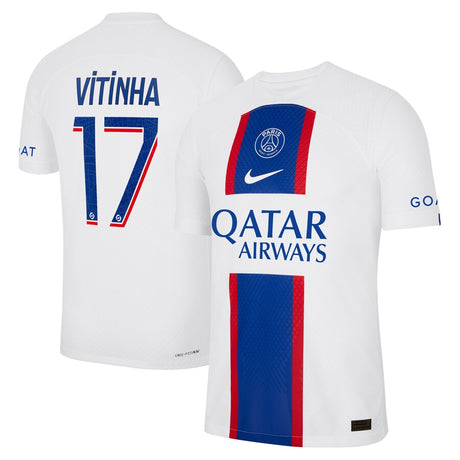 Vitinha 17 PSG Jersey - Kit Captain
