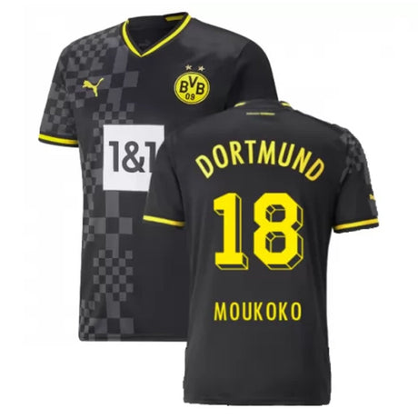 Youssoufa Moukoko Borussia Dortmund 18 Jersey - Kit Captain