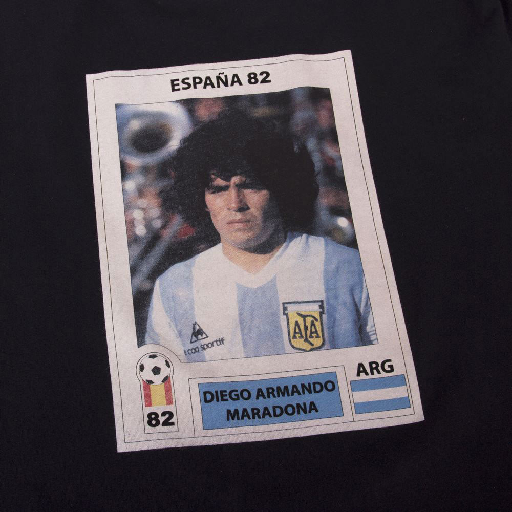 Maradona X Copa Argentina Football Sticker T-shirt