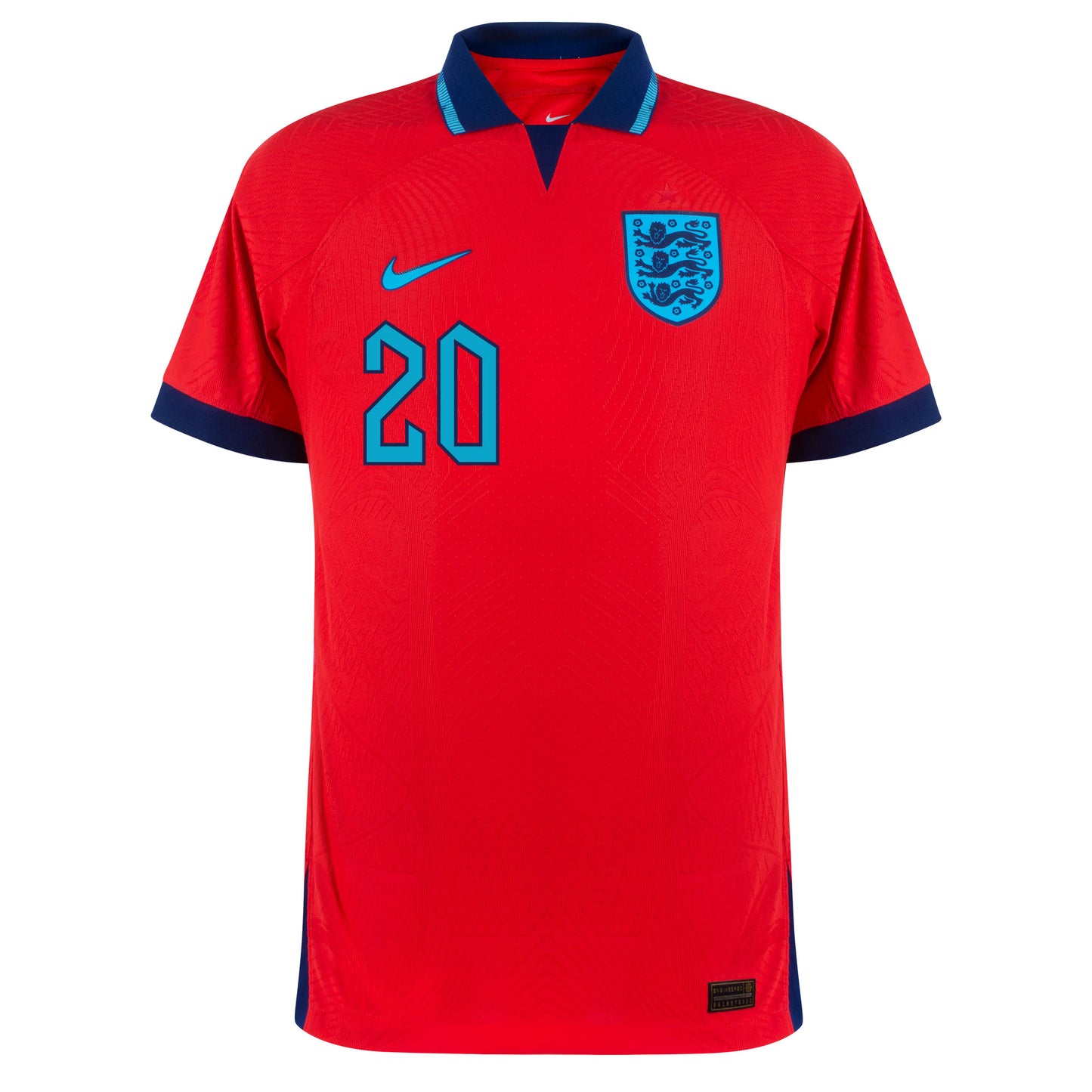 Nike England Dri-Fit ADV Match Away Foden 20 Shirt 2022-2023 (Official Printing)