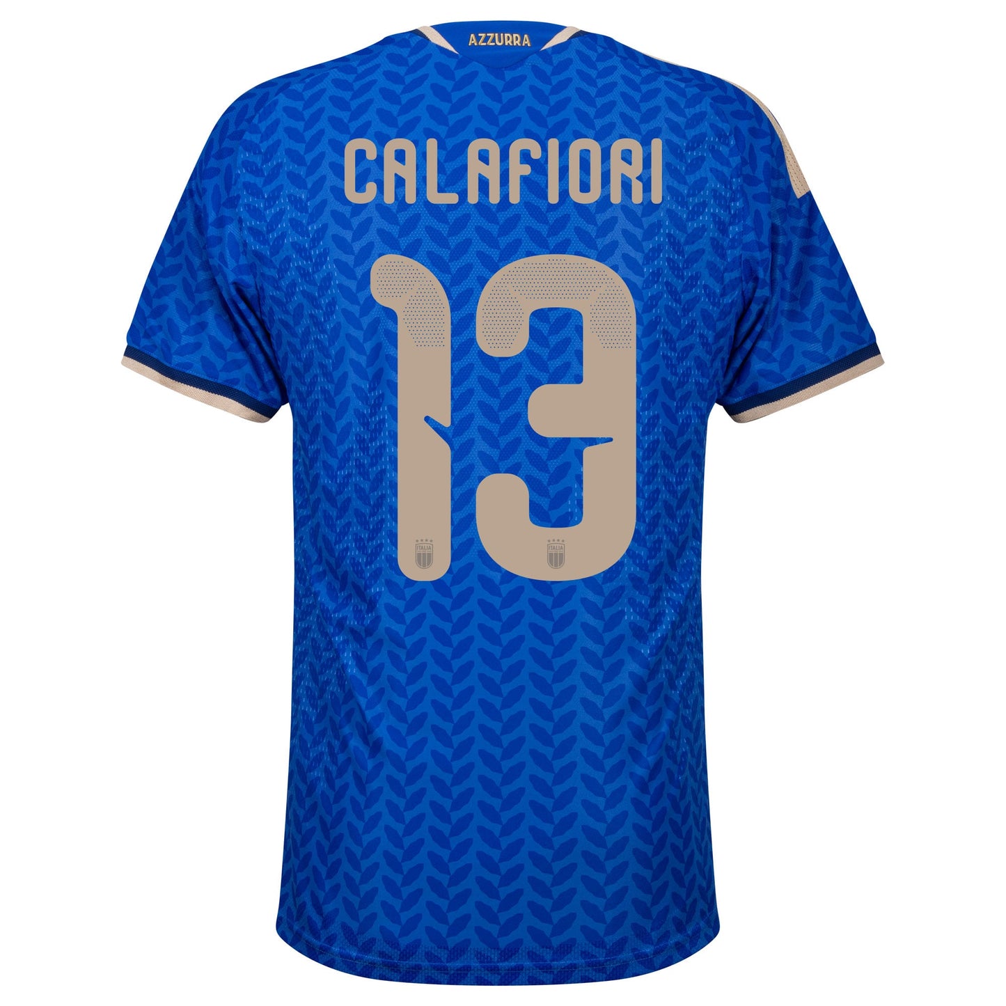 adidas Italy Authentic Home Calafiori 13 Shirt 2026-2027 (Official Printing)