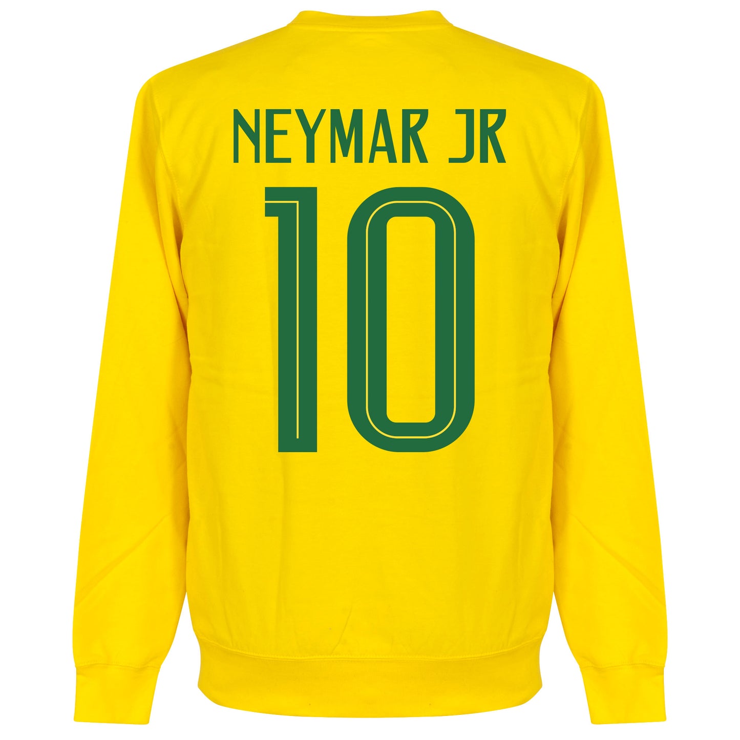 Brasil Neymar Jr 10 Team Sweatshirt - Yellow