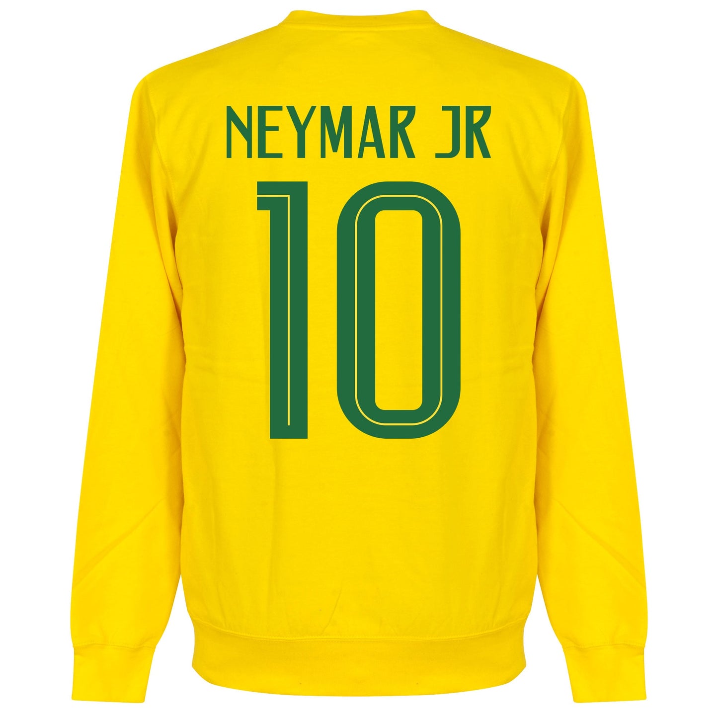 Brasil Neymar Jr 10 Team KIDS Sweatshirt - Yellow