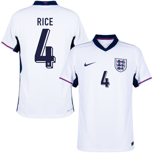 Nike England Dri-Fit ADV Match Home Rice 4 Shirt 2024-2025 (Official Printing)