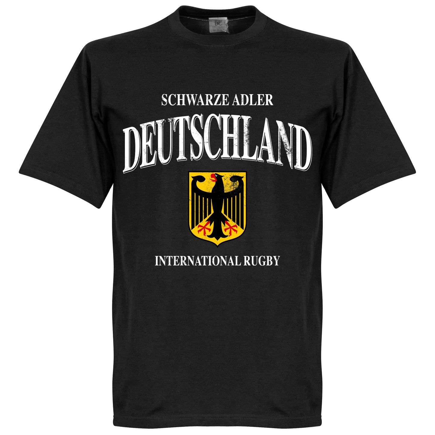 Germany Rugby T-Shirt - Black