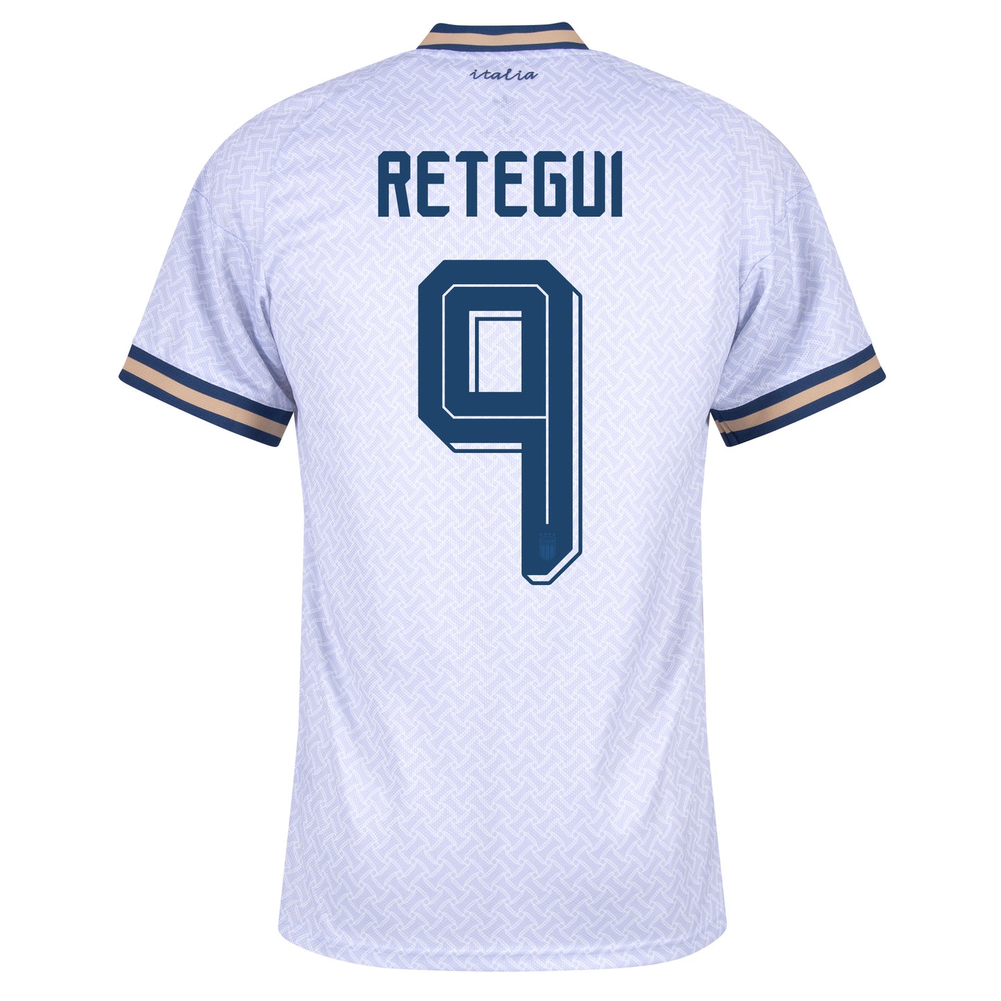 adidas Italy Away Retegui 9 Shirt 2026-2027 (Official Printing)