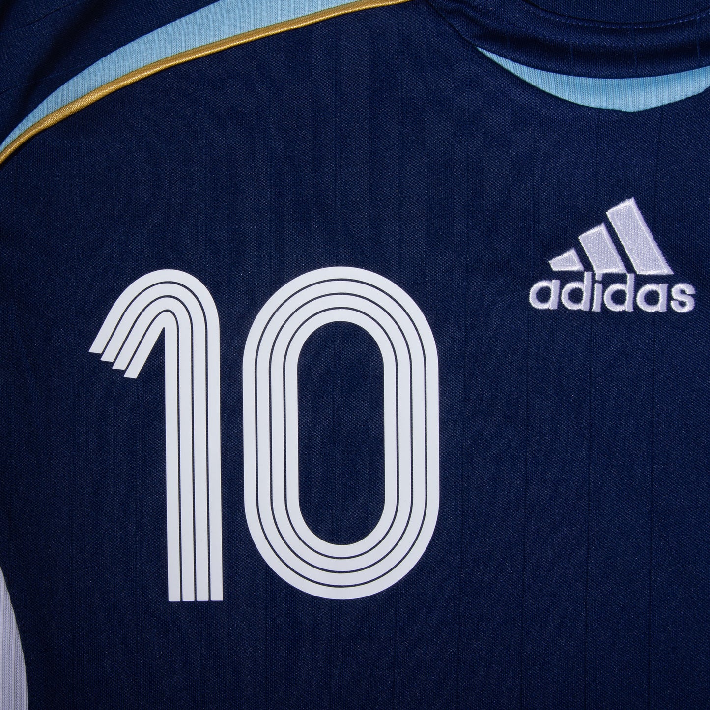 adidas Argentina Reissue Away Riquelme 10 Shirt 2006 (Retro Flex Printing)