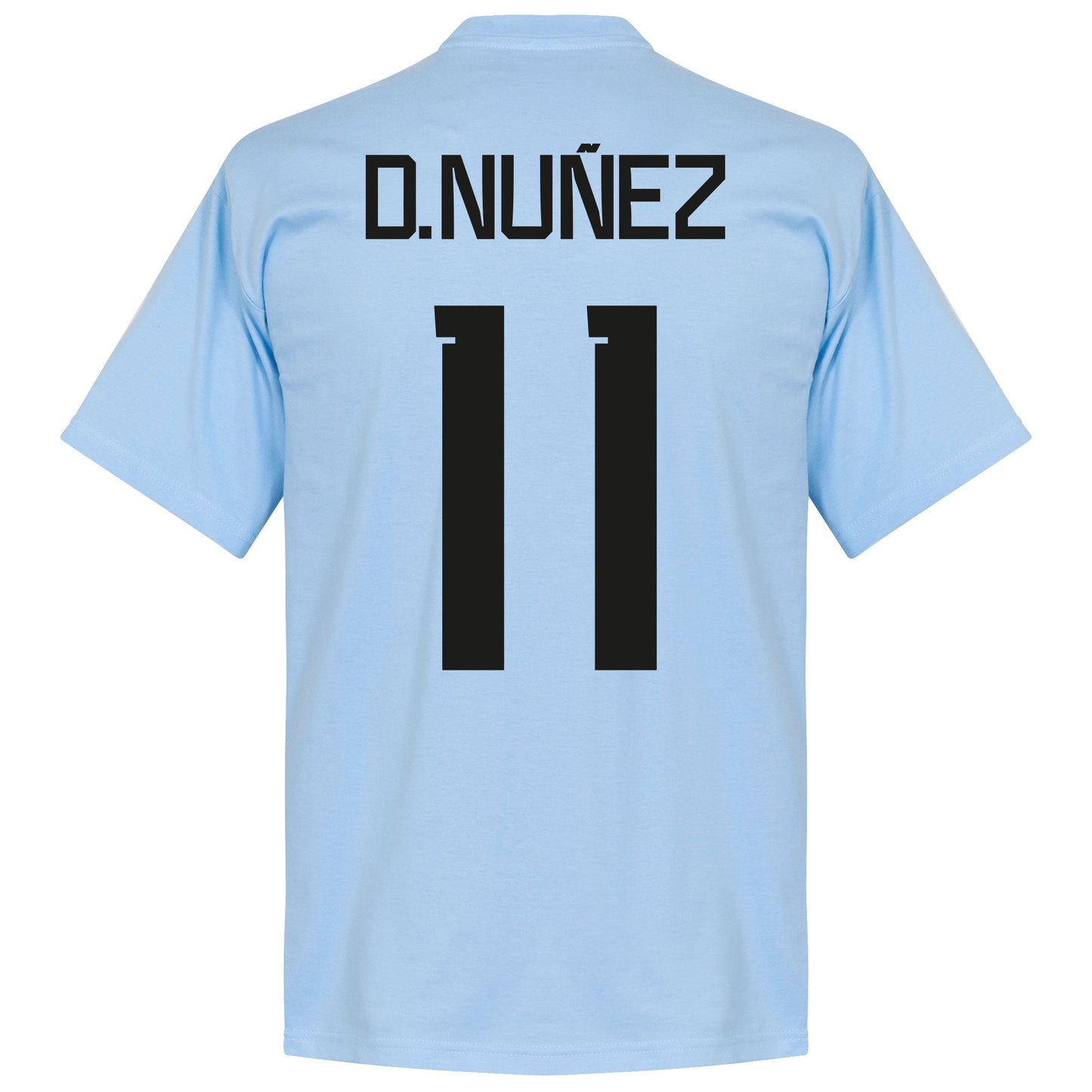 Uruguay Team D.Nuñez 11 T-shirt - Sky Blue