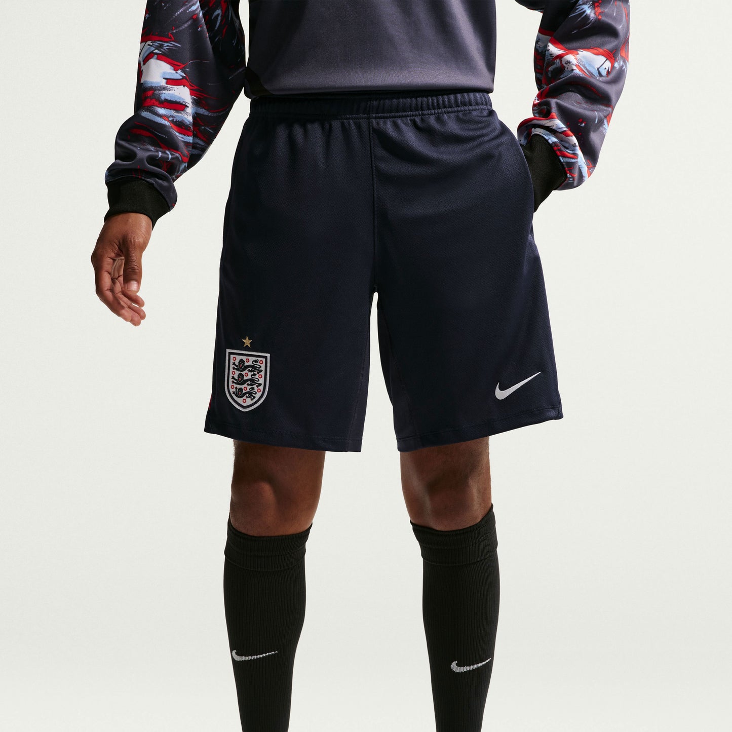 Nike England Dri-Fit Strike Shorts - Navy - 2026-2027
