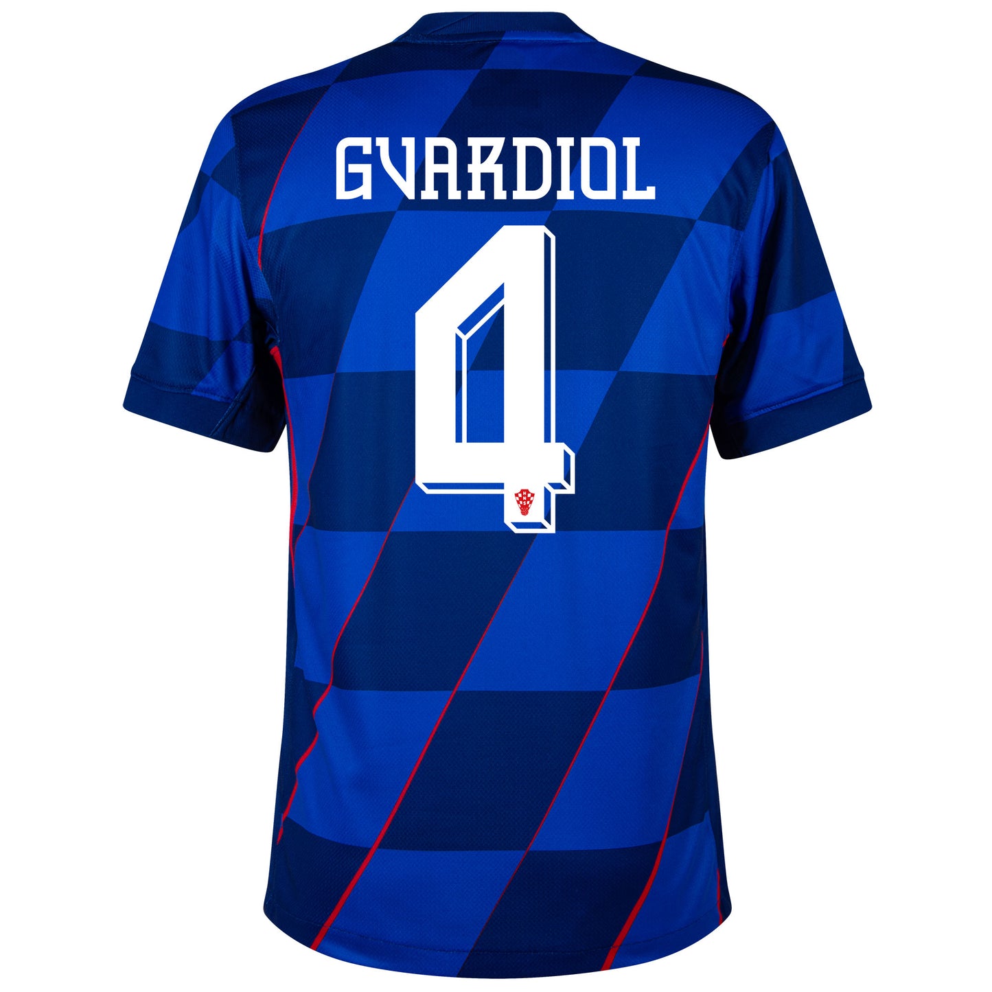 Nike Croatia Away Gvardiol 4 Shirt 2024-2025 (Official Printing)