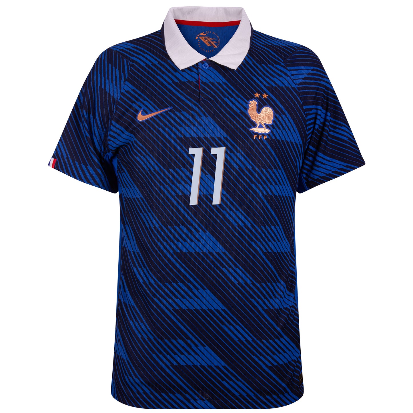 Nike France Aero-Fit Match Home Olise 11 Shirt 2026-2027 (Official Printing)