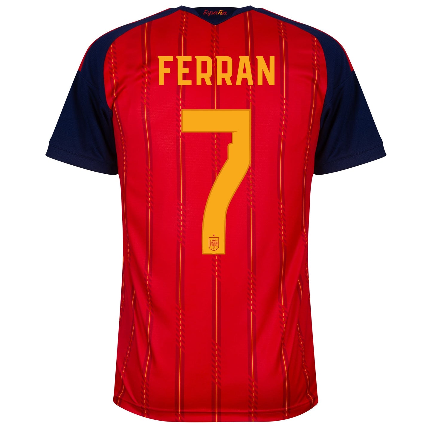 adidas Spain Home Ferran 7 Shirt 2026-2027 (Official Printing)