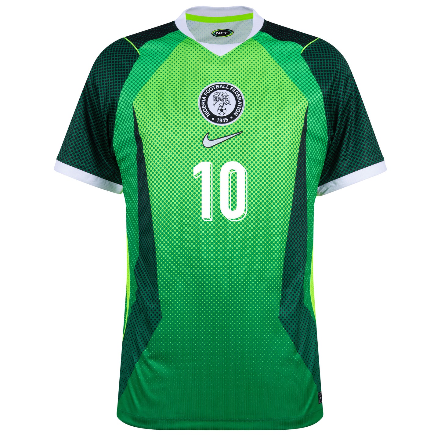 Nike Nigeria Home Dele-Bashiru 10 Shirt 2026-2027 (Fan Style Printing)