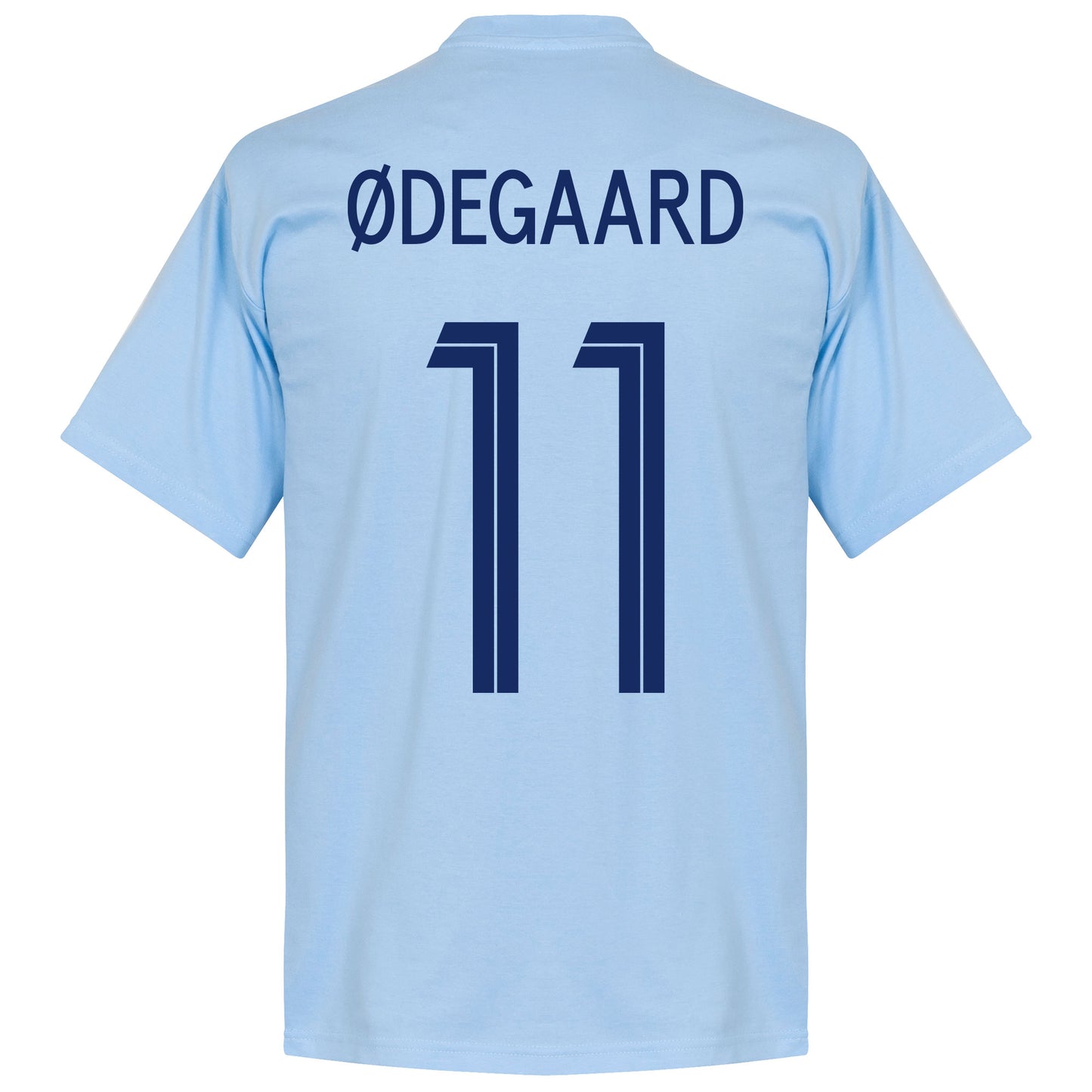 Norway Ødegaard 11 Team T-Shirt - Sky Blue