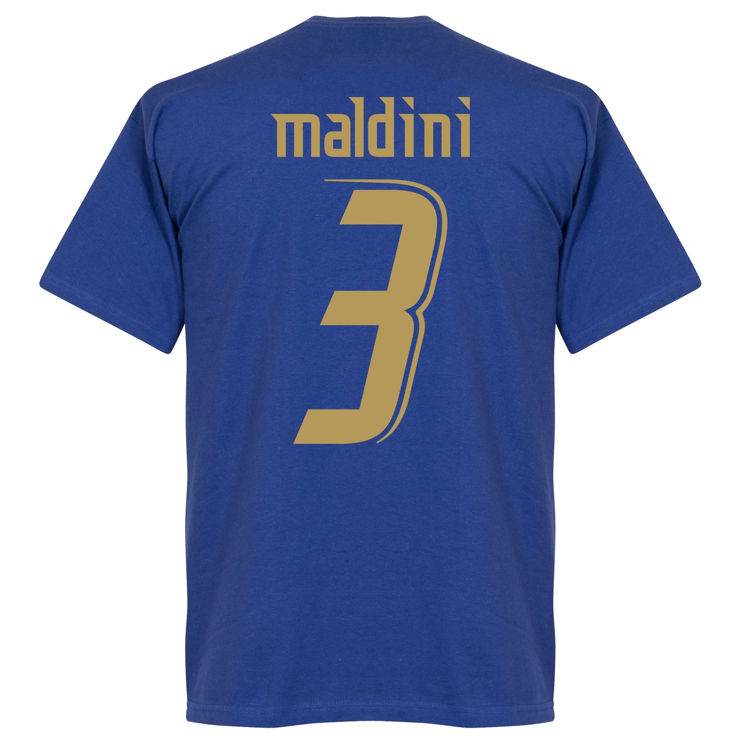 2006 Italy Maldini T-shirt - Royal