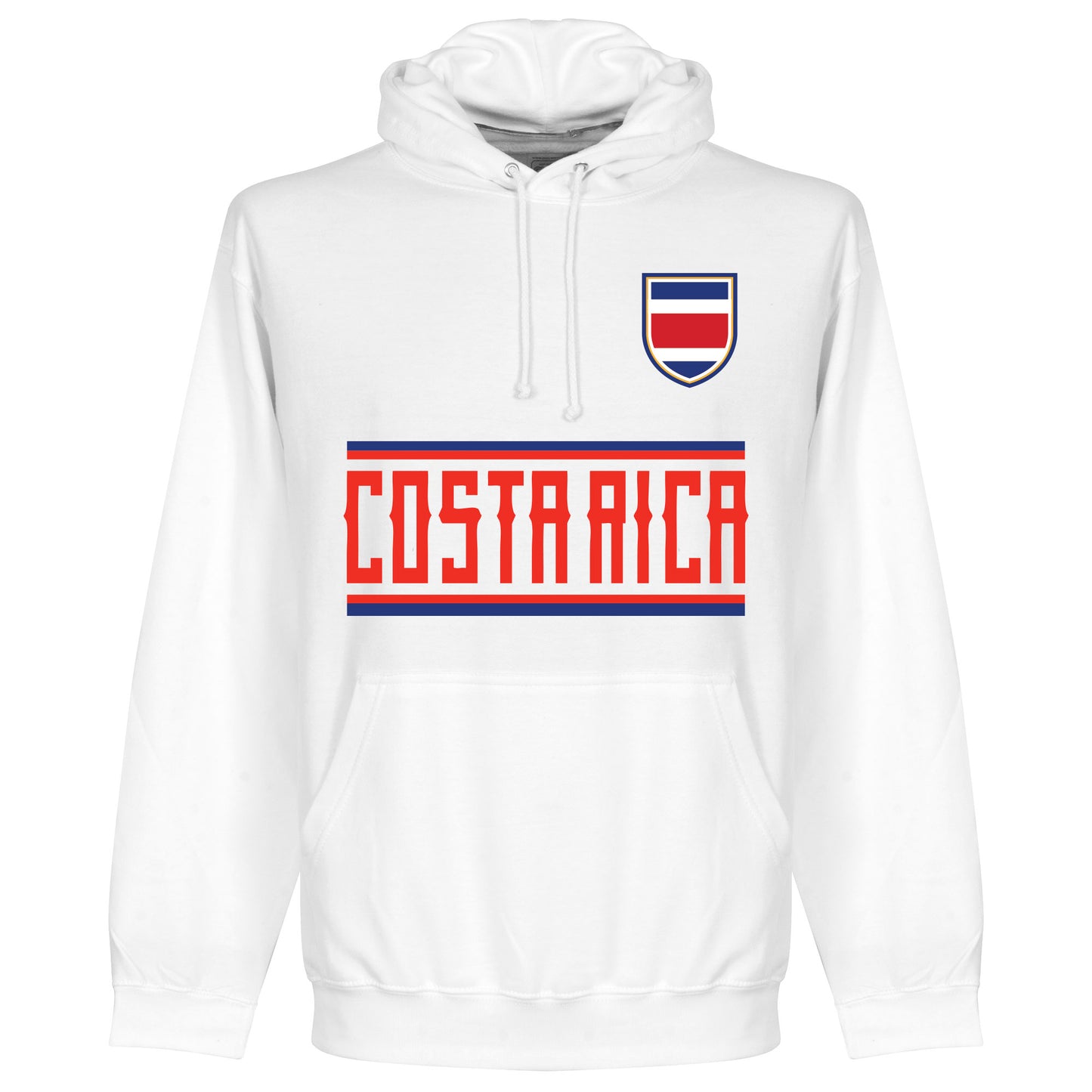 Costa Rica Team Hoodie - White