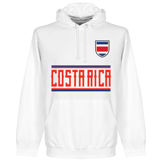 Costa Rica Team Hoodie - White